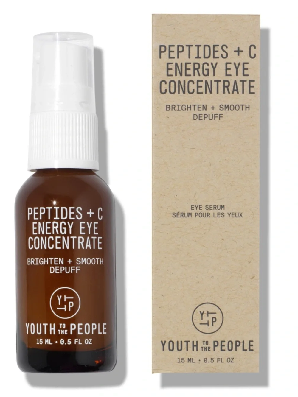 Youth To The People Peptides + C Energy Eye Concentrate — Brown